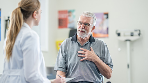 Senior at a Medical Appointment